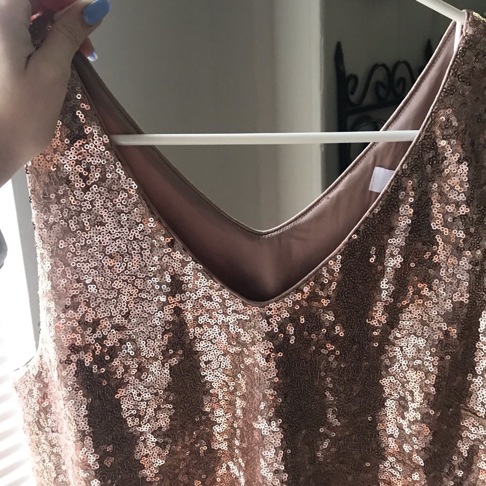 Anthropologie Isla Maude Sequin Top